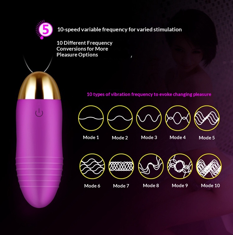 Eros Lab Wireless Wearable Variable Frequency Dancing Elf Rechargeable Vibrator Couple Flirting Adult Toy Wholesale_voghion.com