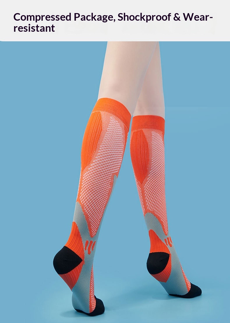 Surge Surge Professionelle Kompressionsstrümpfe für Herren und Damen – ideal für Laufen, Fitness, Pilates, Yoga und Outdoor-Sportarten_voghion.com