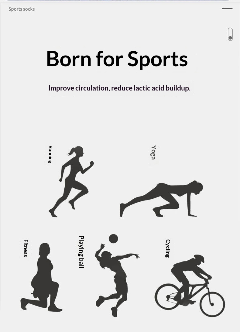 Surge Surge Professionelle Kompressionsstrümpfe für Herren und Damen – ideal für Laufen, Fitness, Pilates, Yoga und Outdoor-Sportarten_voghion.com