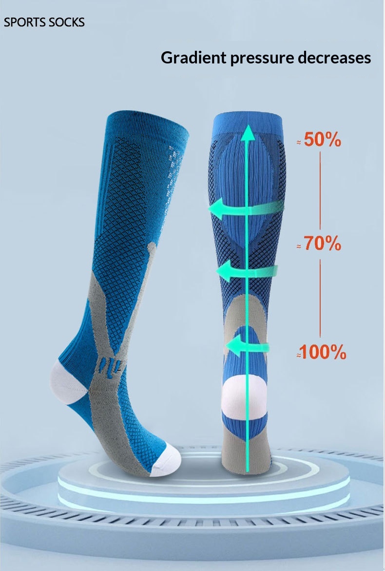 Surge Surge Professionelle Kompressionsstrümpfe für Herren und Damen – ideal für Laufen, Fitness, Pilates, Yoga und Outdoor-Sportarten_voghion.com