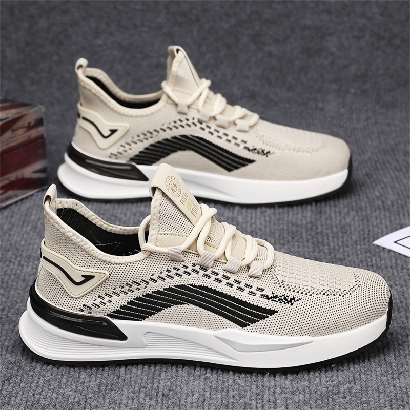 Glide New Running Soft Sole Comfortable Casual Export Mesh Breathable Trendy Brand Men's Shoes_voghion.com