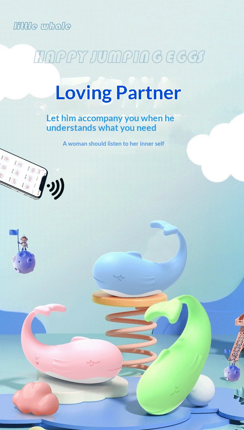 Eros Lab Little Whale Vibrator für Erwachsene, Sexspielzeug für Frauen, Stimmungsaufheller, großes Volumen, versandkostenfrei_voghion.com