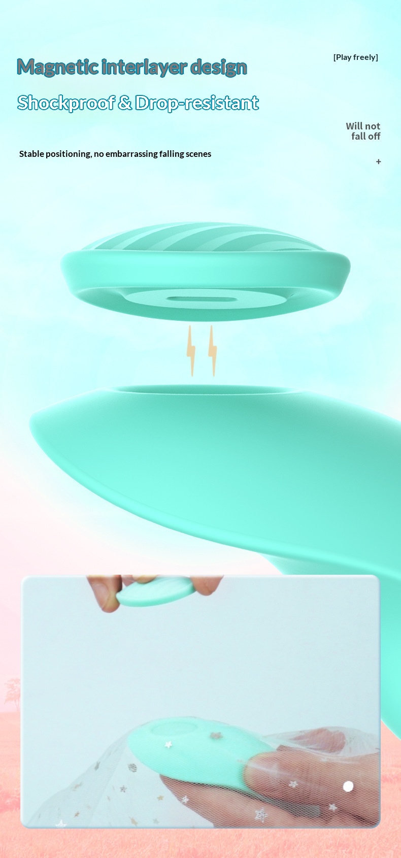 Eros Lab Outdoor Sex Toys Vibrator Bullet Weiblicher tragbarer Masturbator mit kabelloser Fernbedienung_voghion.com