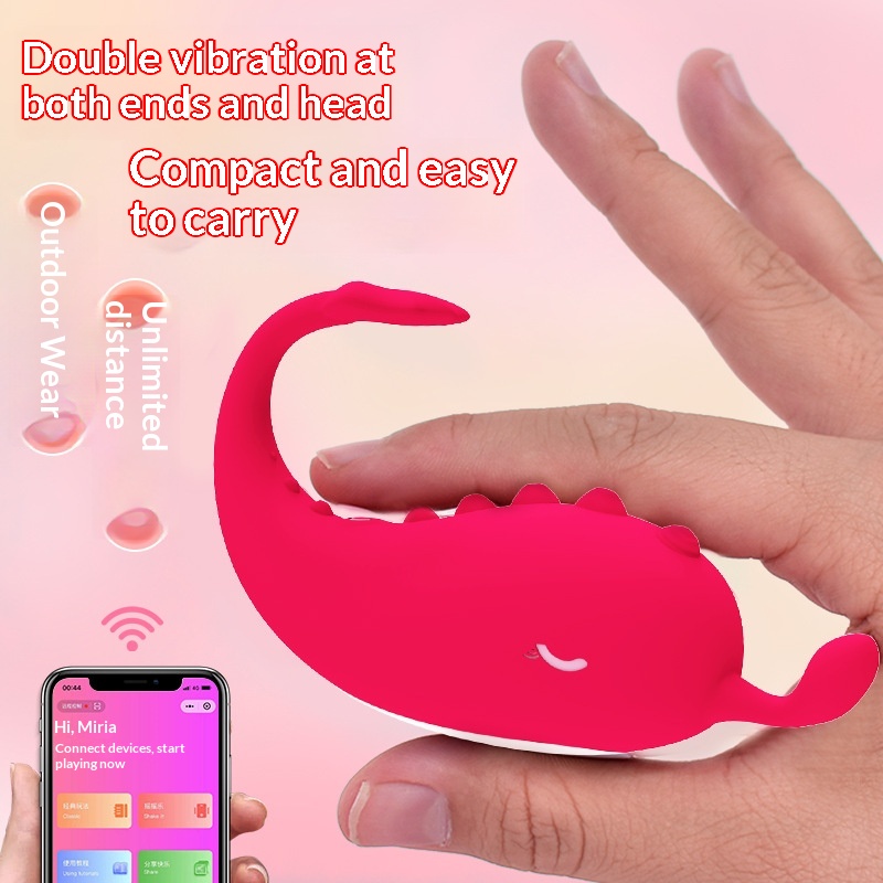 Eros Lab APP Vibrator Remote Control Female Sex Adult Toys Strong Vibration Wearable Cross-Border_voghion.com