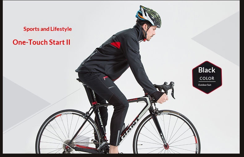 ActiveGo Winteranzug Fleece Outdoor Bergsteigen Winddichtes Set Verdickte warme Jacke für Radfahren Arbeit Kälteschutz_voghion.com