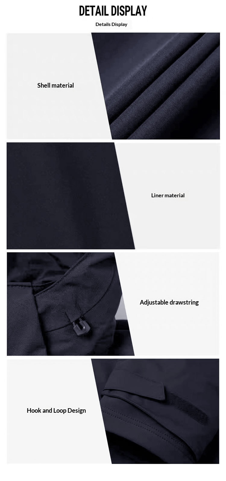 ActiveGo Langjia Same Style Autumn Winter Outdoor Jacket Three-in-One Men's Detachable Two-Piece Windproof Waterproof Coat_voghion.com