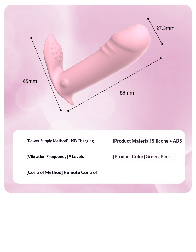 Eros Lab Dancing Color Enjoyment Wearable Female Device Dildo Adult Toys Small Butterfly Vibrator Wholesale_voghion.com