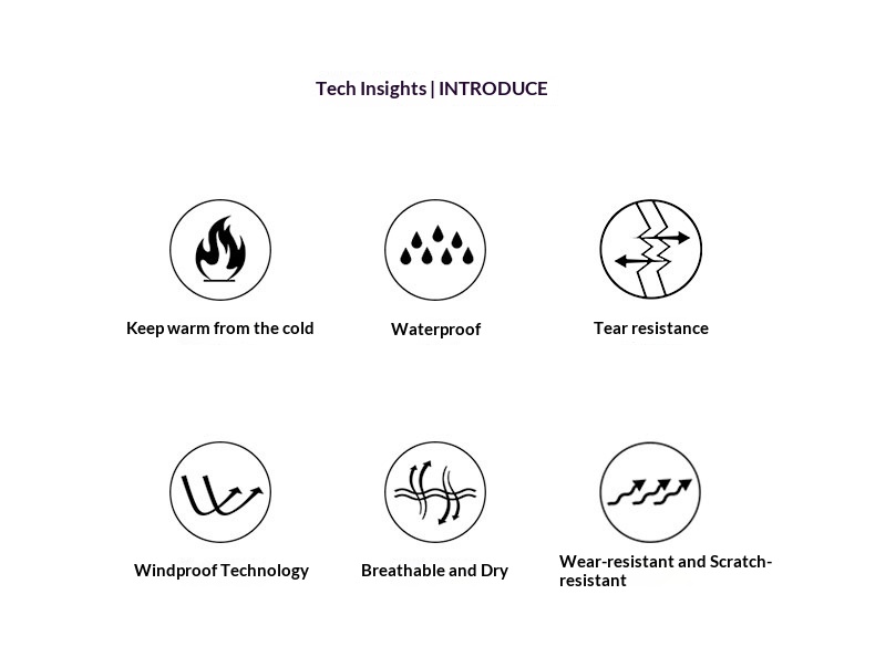 ActiveGo Men's With Down Liner, Women's Waterproof Hiking Jacket, 3-in-1 Softshell Jacket_voghion.com