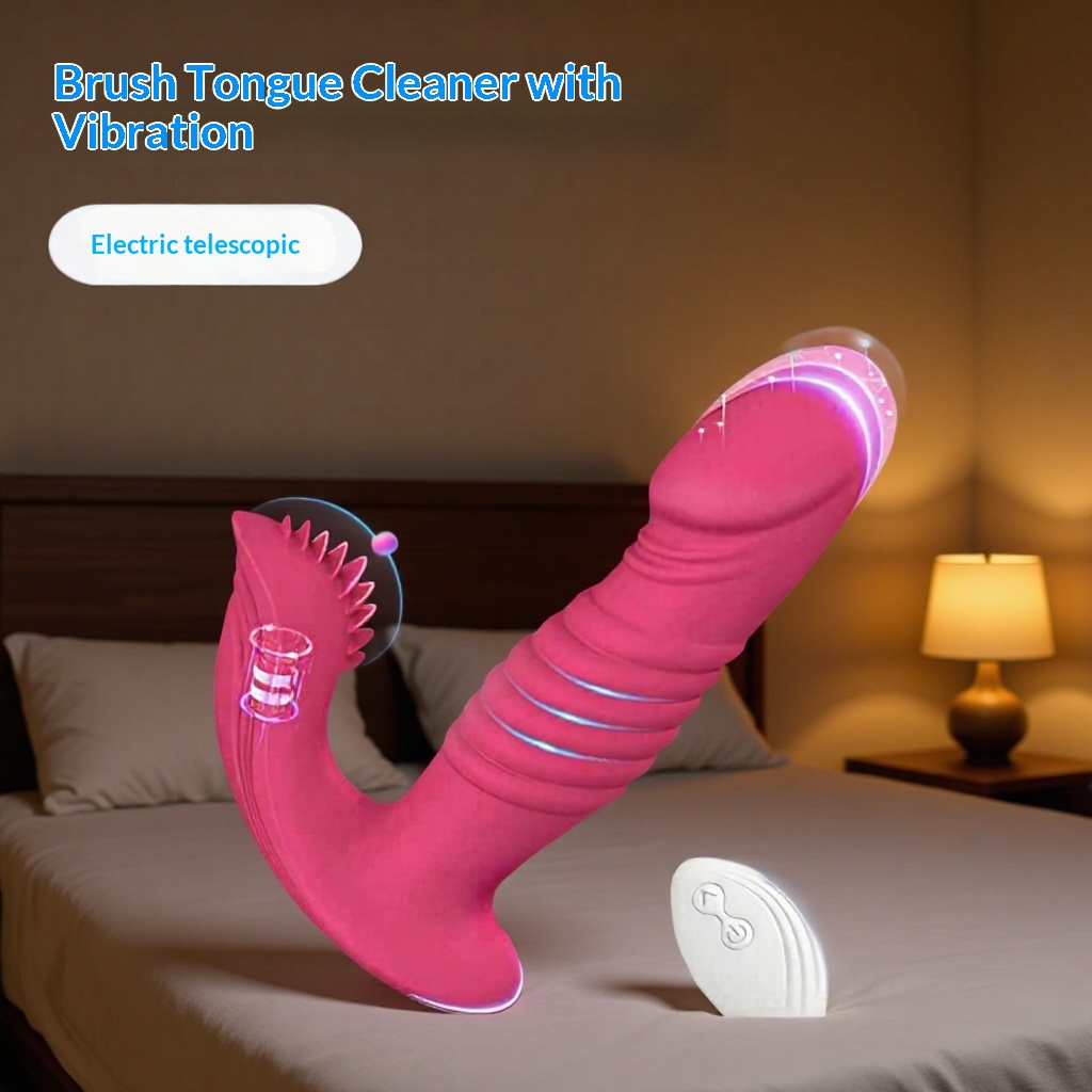 Eros Lab Automatic Telescopic Wearable Vibrator For Women, Private Part Teasing, Strong Vibration, Instant Climax, Adult Sex Toy_voghion.com