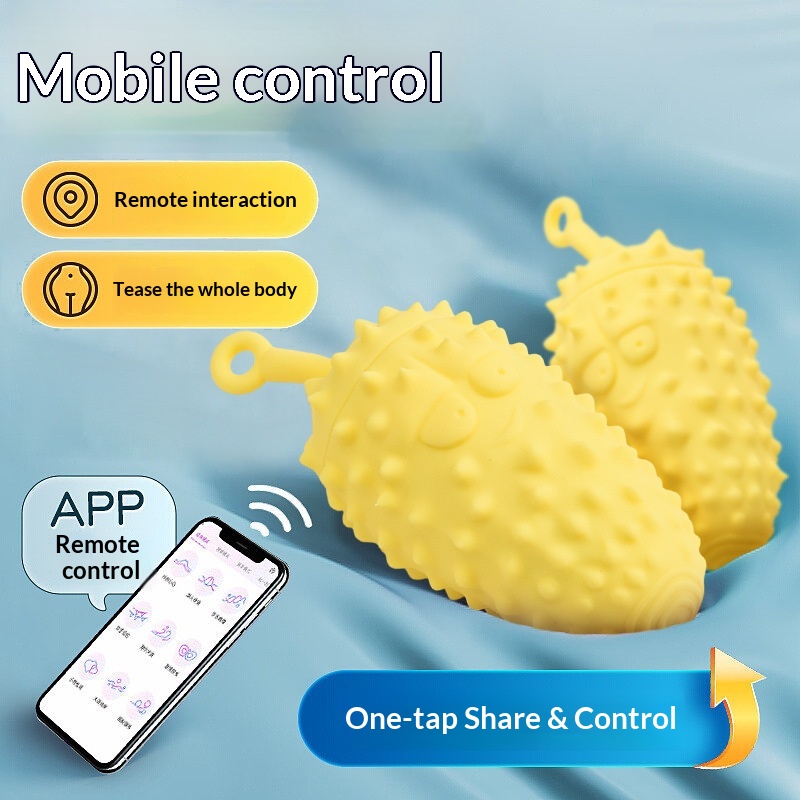 Eros Lab Orissi Durian Vibrator Female Masturbator APP Remote Control Toy Wearable Adult Sex Products_voghion.com