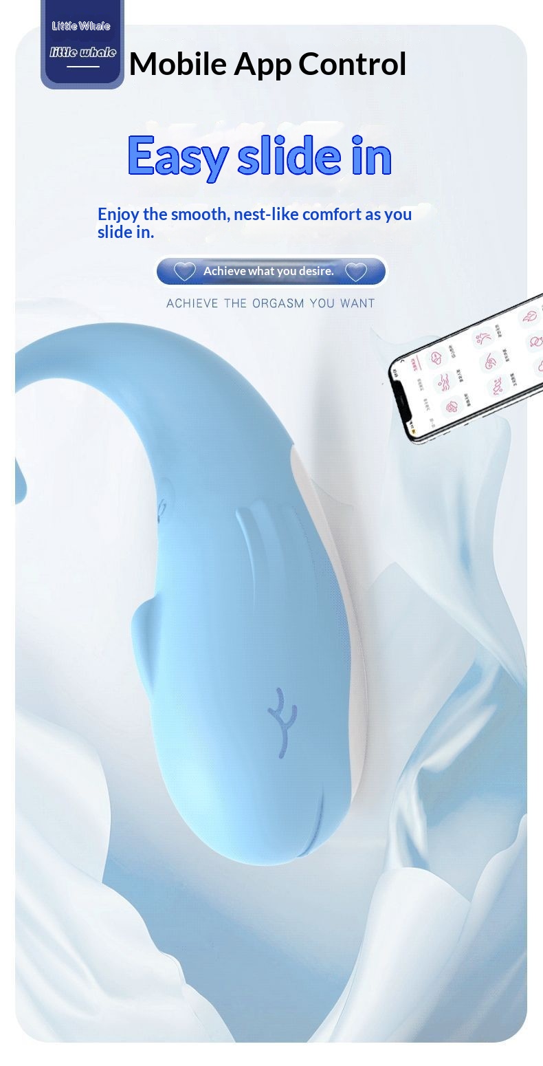 Eros Lab Little Whale Vibrator für Erwachsene, Sexspielzeug für Frauen, Stimmungsaufheller, großes Volumen, versandkostenfrei_voghion.com