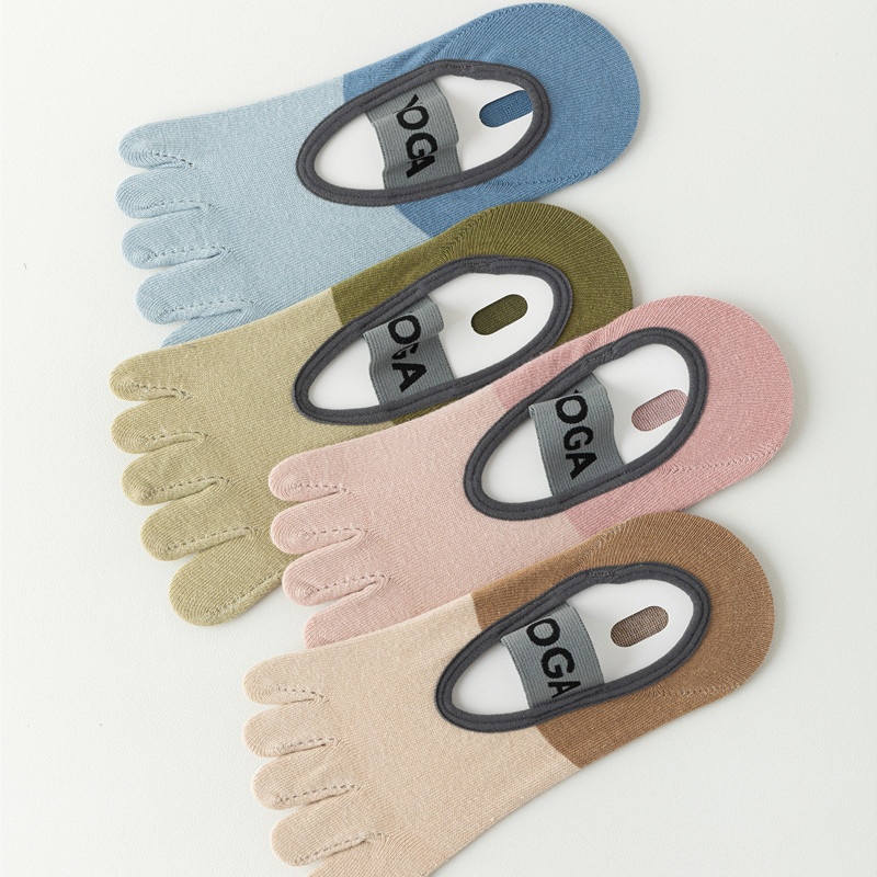 Surge Surge Spring Summer Yoga Backless Non-Slip Five-Toe Women Professional Fitness Sports Sweat-Absorbing Toe-Separating Pilates_voghion.com