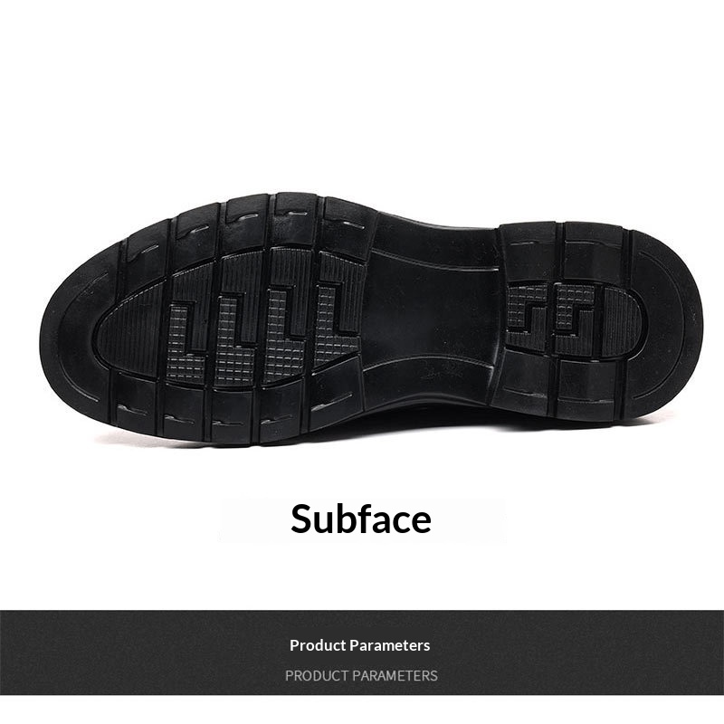 Glide Genuine Leather Men's Casual Soft Sole Shoes Wear-Resistant Versatile Trendy Comfortable Slip-On Loafers_voghion.com