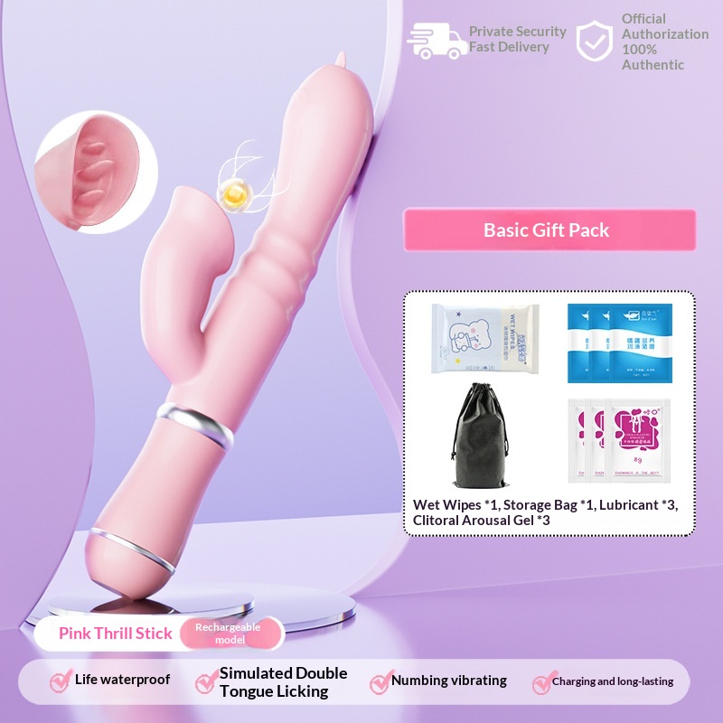 Eros Lab Vibrator Sex Tongue Licking Pull Beads Massage Stick Masturbation Handy Gadget Female Toys Orgasm Adult Products_voghion.com