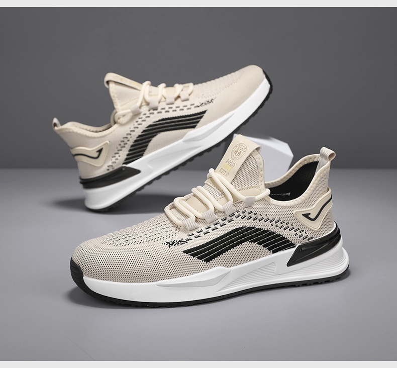 Glide New Running Soft Sole Comfortable Casual Export Mesh Breathable Trendy Brand Men's Shoes_voghion.com