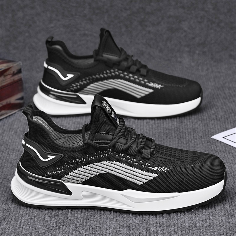 Glide New Running Soft Sole Comfortable Casual Export Mesh Breathable Trendy Brand Men's Shoes_voghion.com