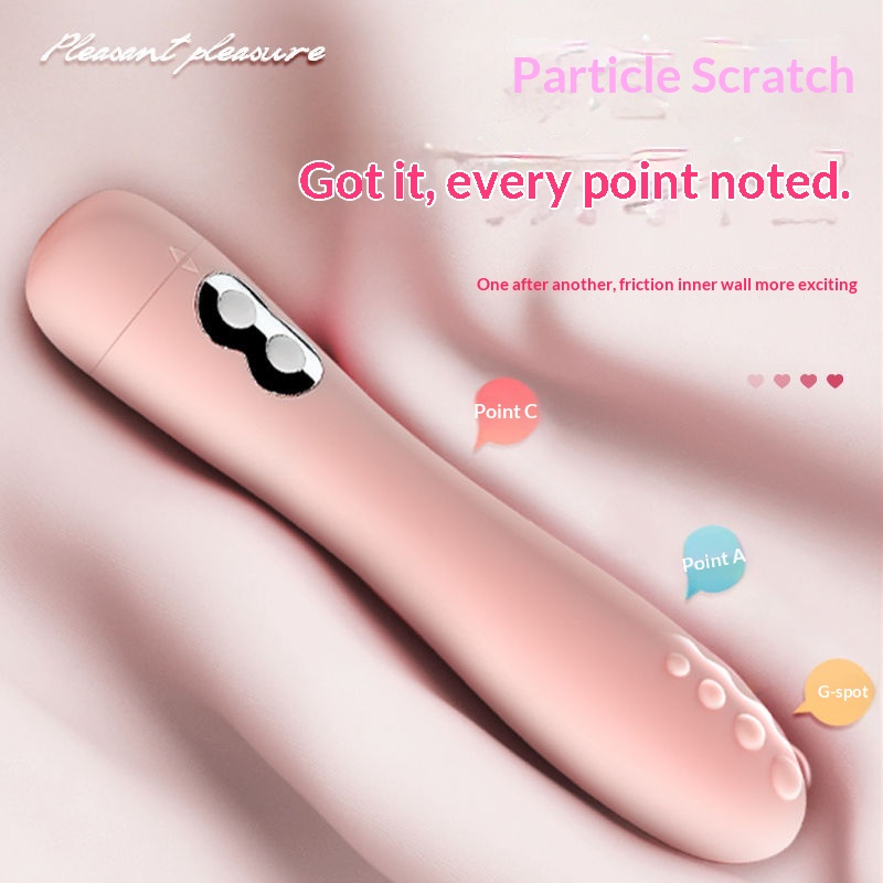 Eros Lab Granular AV Stick Female Masturbator Strong Vibration Silent Dormitory Couple Orgasm Toy Adult Sex Toys_voghion.com