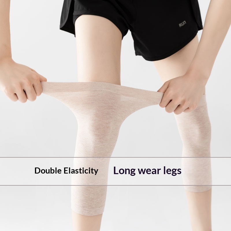 Surge Color Cotton Unisex Spring Summer Air Conditioning Warm Old Cold Legs Skin-Friendly Breathable Comfortable Sports Knee_voghion.com