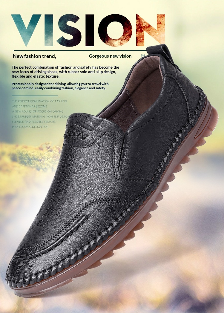 Glide 2025 Spring New Hand-stitched Leather Soft Sole Casual Men's Shoes 6855_voghion.com