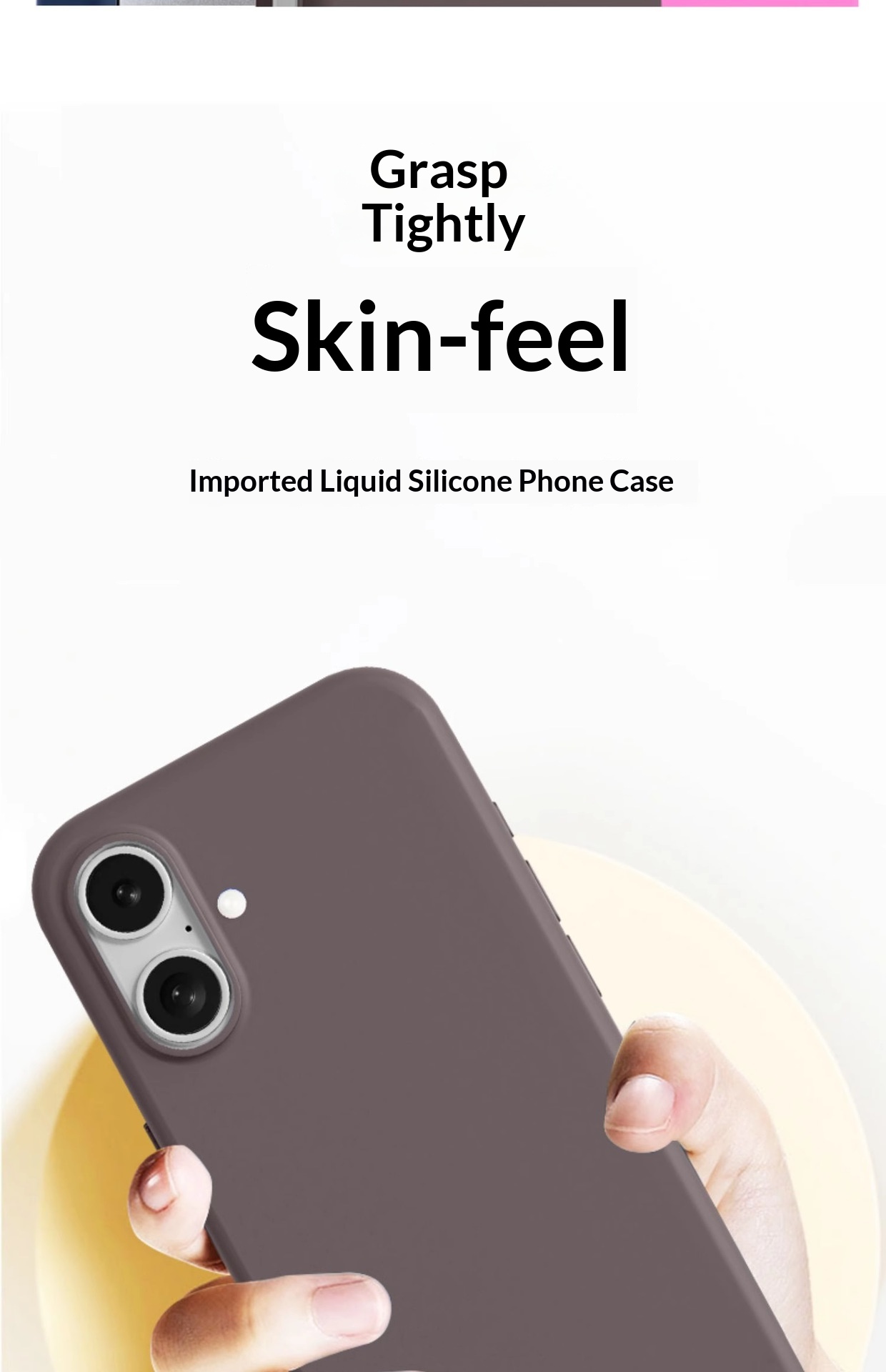 Compatible With Liquid Silicone Phone Case Magnetic 16 Pro Max Animation Camera Button Full Coverage_voghion.com