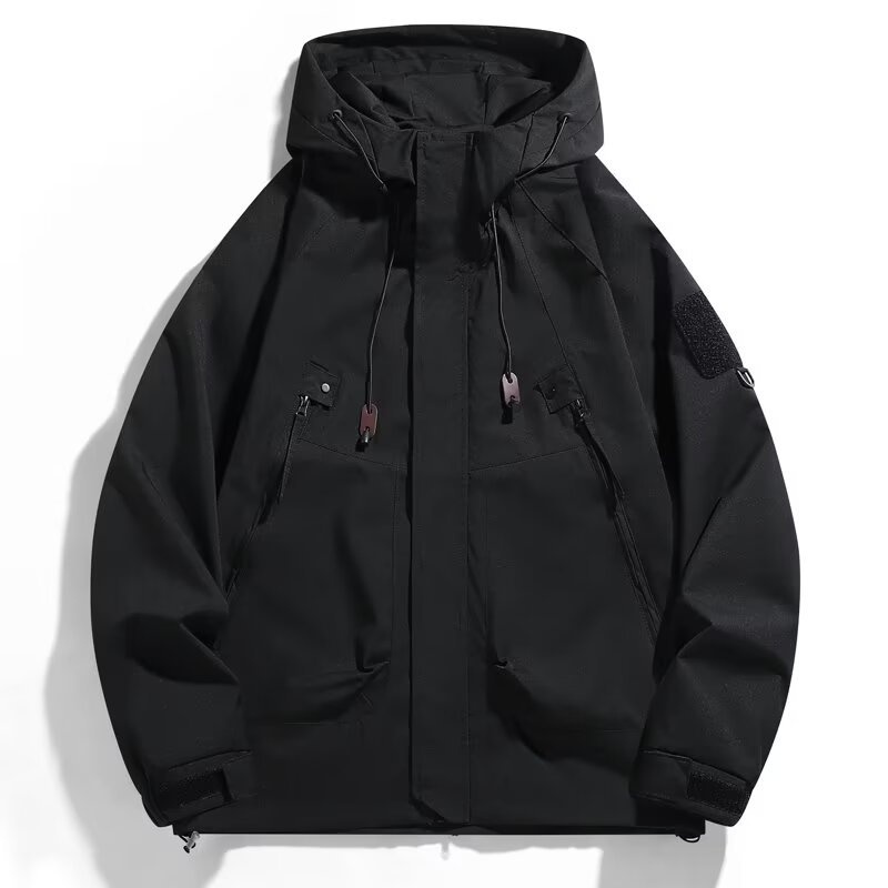 ActiveGo Autumn Winter New Jacket Coat Men Outdoor Hiking Fashion Trendy Men's Cool Casual Workwear Windbreaker_desvips.com