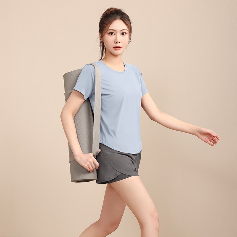 Yoga Set For Women Running Sports Gym Morning Run New Professiona Quick-Dry Cothing Spring Summer Fashion High-End_voghion.com