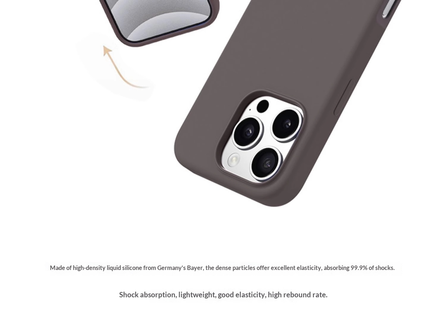 Compatible With Liquid Silicone Phone Case Magnetic 16 Pro Max Animation Camera Button Full Coverage_voghion.com