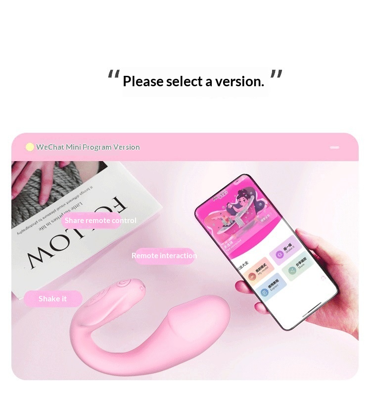 Eros Lab Pipi Small Dolphin Vibrator Female Masturbator APP Control Mobile Phone Remote Sex Toy_voghion.com