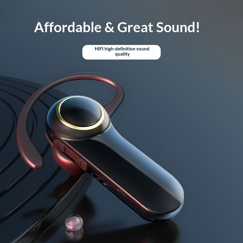 Mini coche deportivo con tecnología Bluetooth inalámbrica negra y duración de espera ultralarga, ideal para negocios y de gran venta transfronteriza._voghion.com