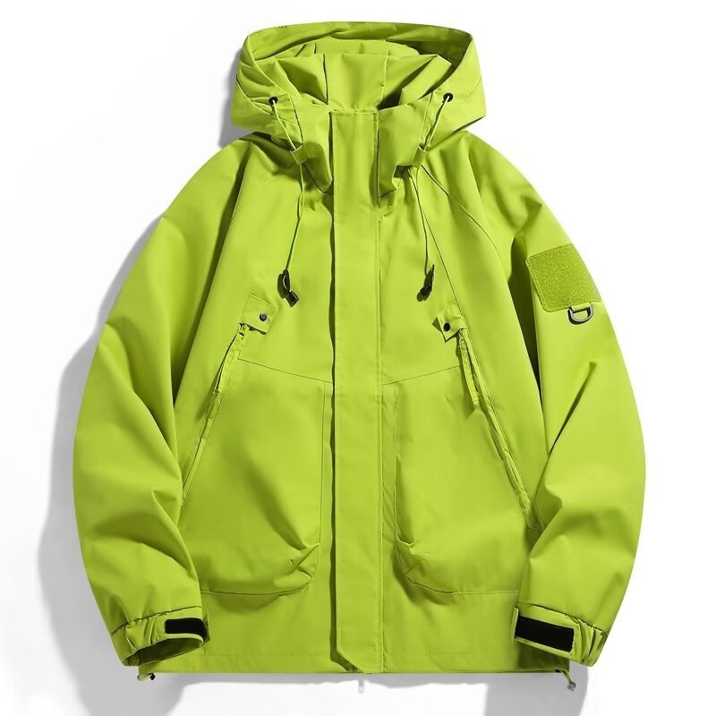 ActiveGo Autumn Winter New Jacket Coat Men Outdoor Hiking Fashion Trendy Men's Cool Casual Workwear Windbreaker_desvips.com