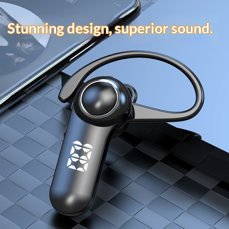 Mini coche deportivo con tecnología Bluetooth inalámbrica negra y duración de espera ultralarga, ideal para negocios y de gran venta transfronteriza._voghion.com