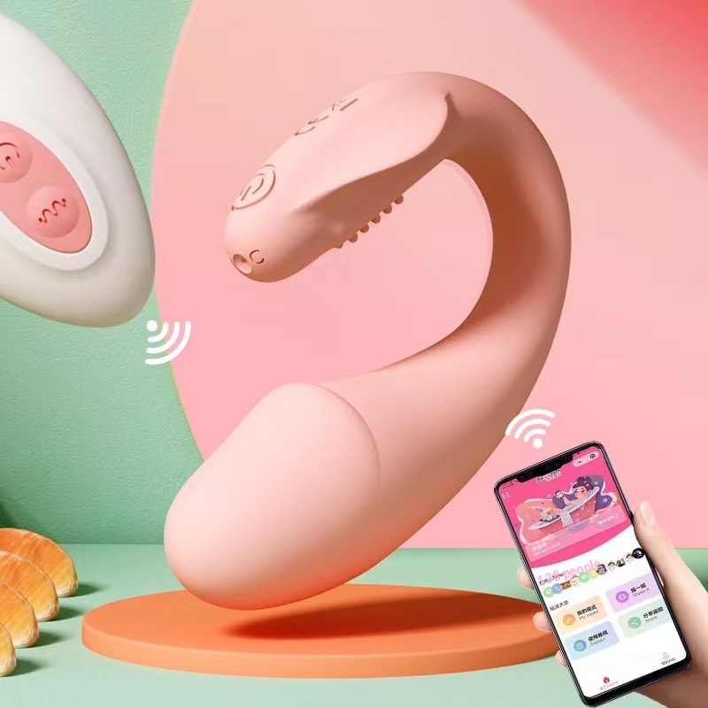 Eros Lab Pipi Small Dolphin Vibrator Female Masturbator APP Control Mobile Phone Remote Sex Toy_voghion.com