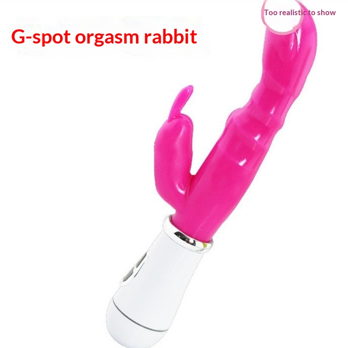 Eros Lab Double G-Spot Rabbit AV Stick Battery Model Vibrating Massager Adult Toy Sex Product For Women Orgasm Masturbation_voghion.com