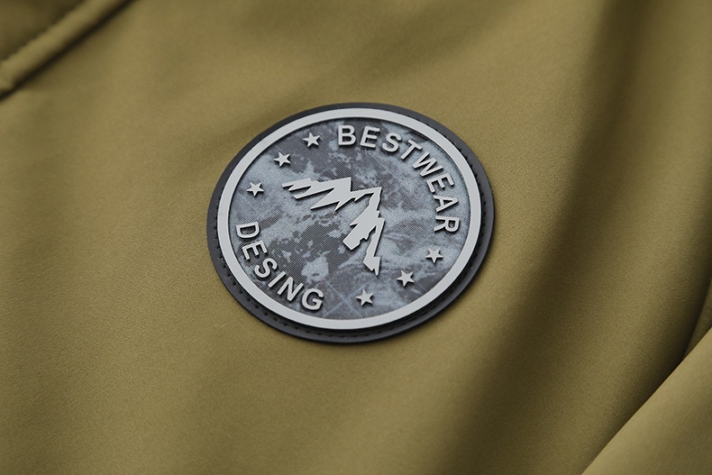 ActiveGo Unisex Outdoor Windproof Warm New National Standard 90 Filling Three-Proof Fabric Thickened Hooded Down Jacket_desvips.com