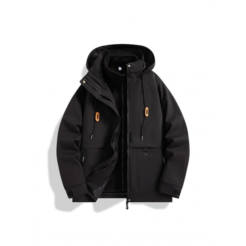 ActiveGo Rose Story Liu Yifei Same Style Autumn Winter Jacket Mountaineering Coat Three-in-One Down Liner Windbreaker For Men And_desvips.com