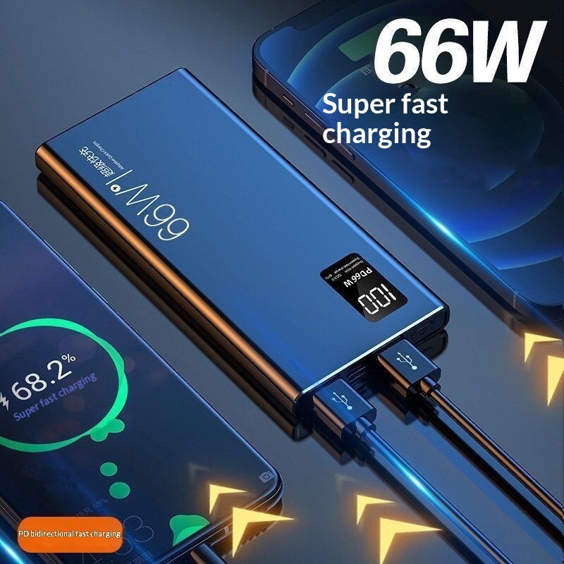 Geschikt voor Huawei PD Super Fast Charging 66W Powerbank 20000mAh Ultra Grote Capaciteit Draagbare Oplader Cadeau_voghion.com