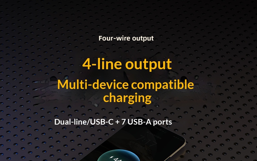 Ultradünne Powerbank mit Trageband und Kabel, 10000 mAh, Mini-Schnellladefunktion, tragbares Ladegerät aus Metall, individuell anpassbar_voghion.com