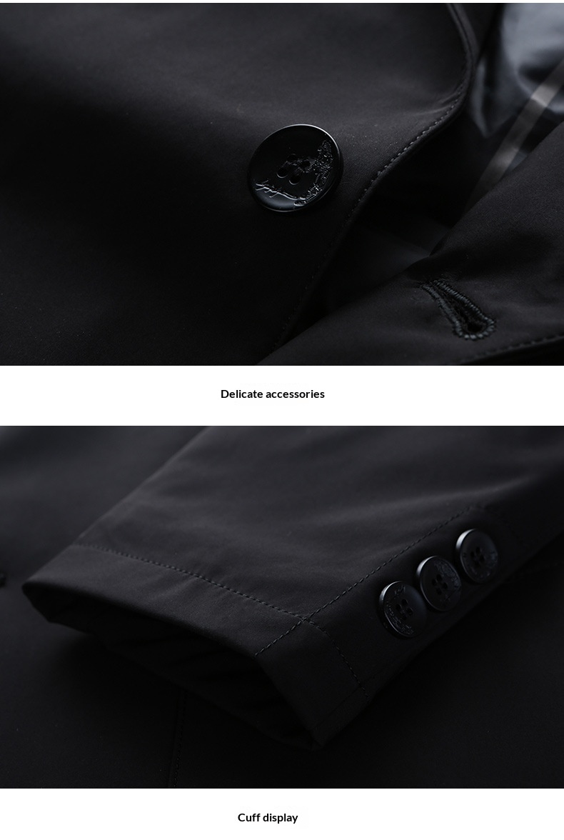 Giacca da uomo calda in piumino d'anatra grigia casual da ragazzo autunno inverno nuovo stile giovanile_voghion.com