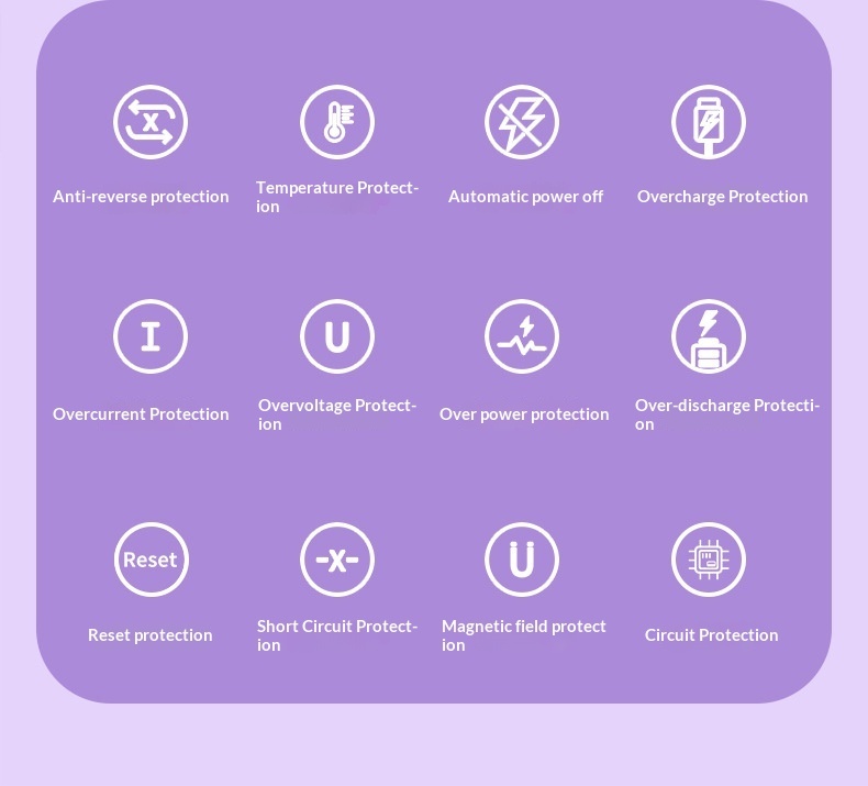 Custom Bank 20000mAh Mini Fast Charging With Cable Large Capacity Airplane Portable Mobile Power Supply_voghion.com