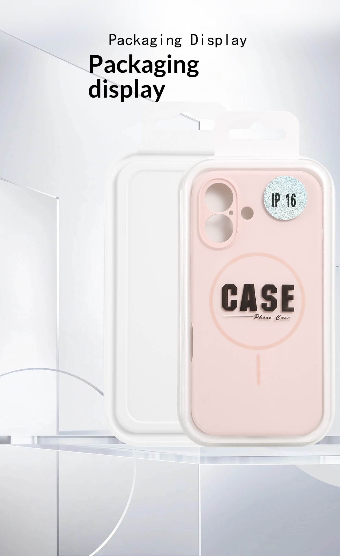 Compatible avec l'iPhone 17 Pro, coque magnétique intégrale avec boutons en silicone intégrés et protection pour l'appareil photo 16 pouces._voghion.com