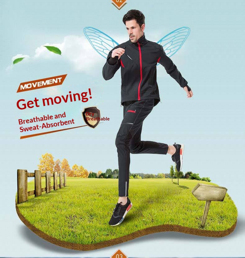 ActiveGo Winteranzug Fleece Outdoor Bergsteigen Winddichtes Set Verdickte warme Jacke für Radfahren Arbeit Kälteschutz_voghion.com