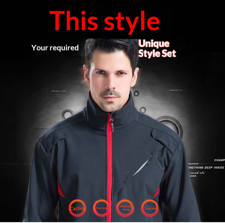 ActiveGo Winteranzug Fleece Outdoor Bergsteigen Winddichtes Set Verdickte warme Jacke für Radfahren Arbeit Kälteschutz_voghion.com