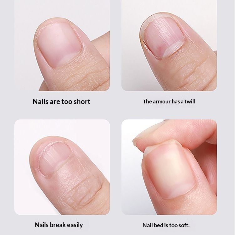 Nadiko Wearable Nails Special Nail Tips Code Ultra-thin Long Water Drop Trapezoid Flat Arc No-file Extension Patches_voghion.com