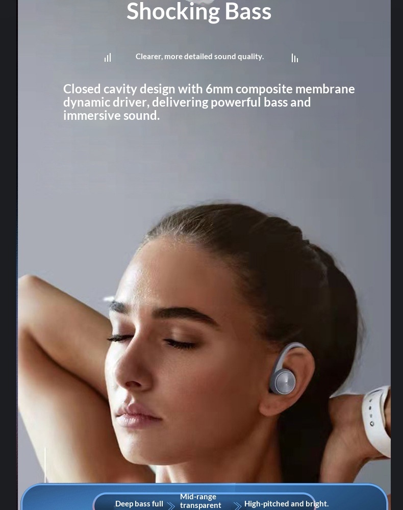 Bron Fabrikant Lever TWS Wirels Sports J92 Bluetooth Binaural Stereo Hangend Oor Digitaal Display Hardlopen_voghion.com