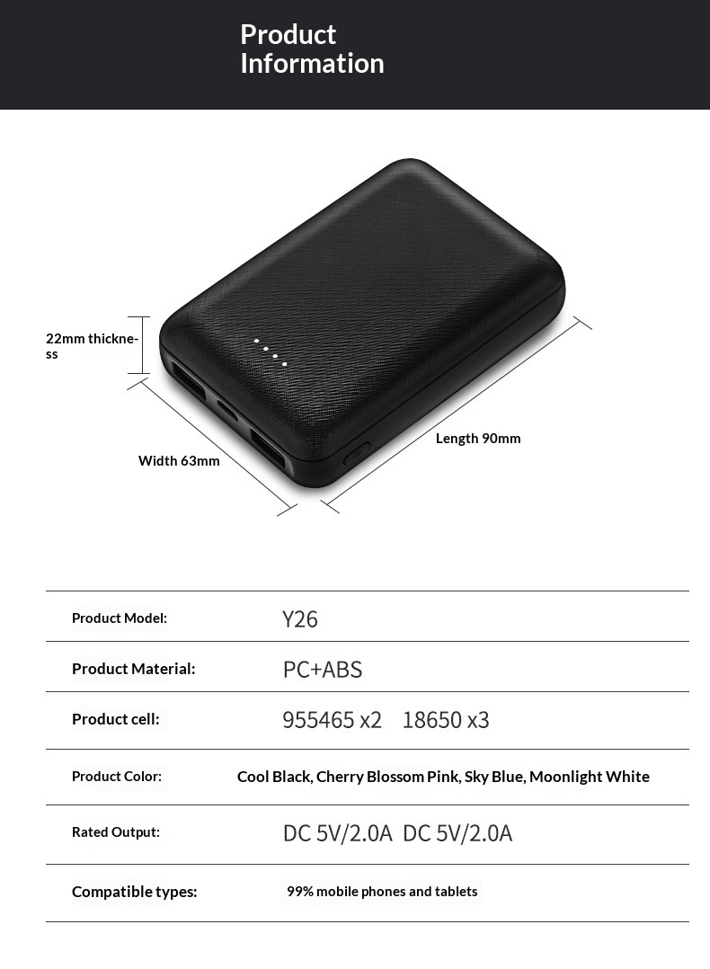 PSE-zertifizierte Mini-Bank mit hoher Kapazität, Notstromversorgung für Heizung und Klimaanlage, Fabrikverkauf_voghion.com