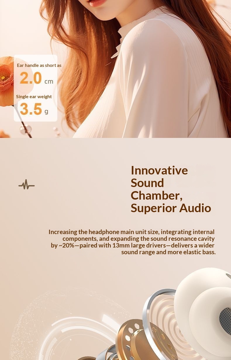 Auricolari intrauricolari wireless TWS Bluetooth 5.3 con cancellazione attiva del rumore ANC+ENC Dual Mark transfrontalieri_voghion.com