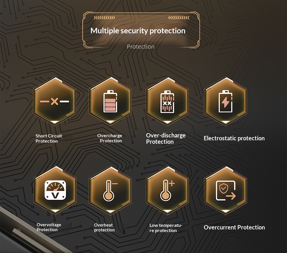 Ultradünne Powerbank mit Trageband und Kabel, 10000 mAh, Mini-Schnellladefunktion, tragbares Ladegerät aus Metall, individuell anpassbar_voghion.com