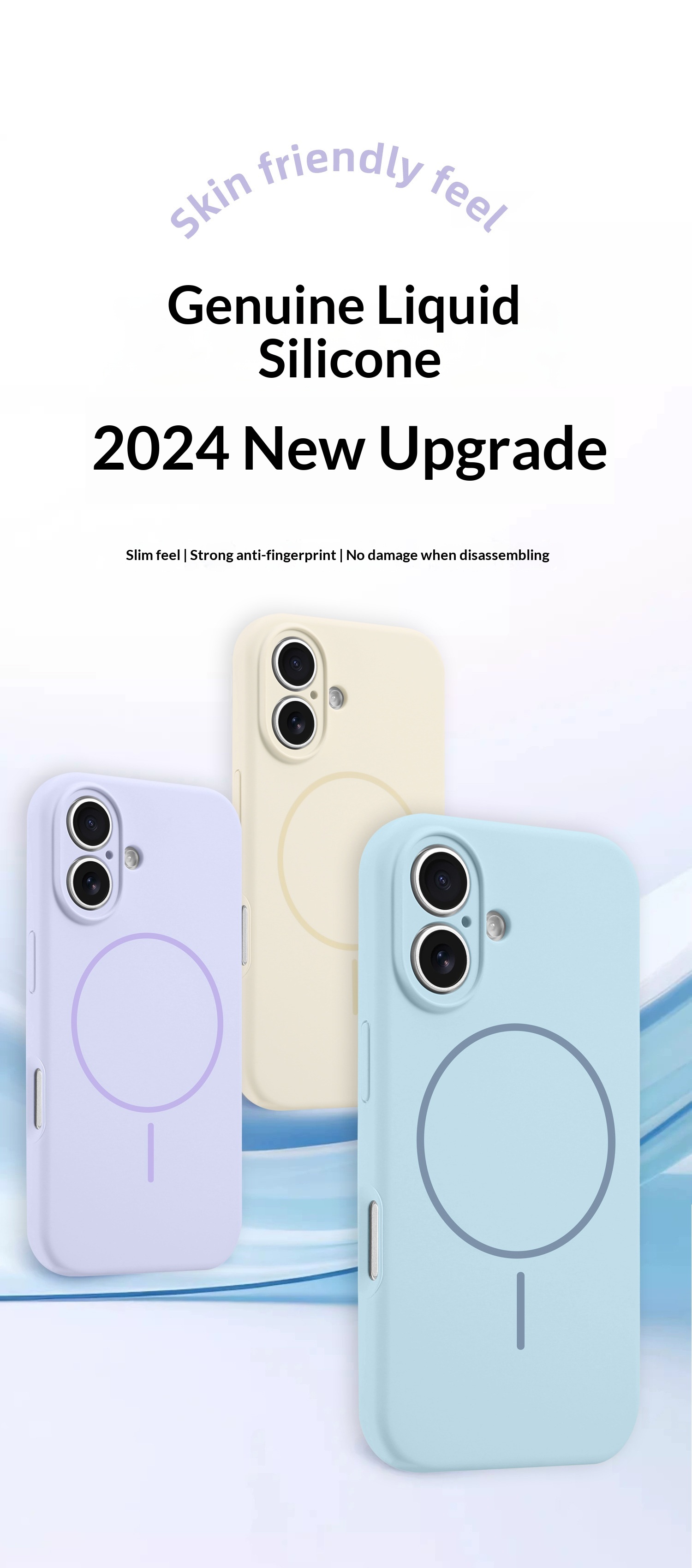 Compatible avec l'iPhone 17 Pro, coque magnétique intégrale avec boutons en silicone intégrés et protection pour l'appareil photo 16 pouces._voghion.com