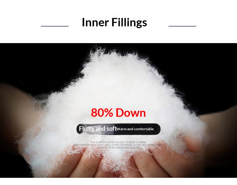Giacca da uomo calda in piumino d'anatra grigia casual da ragazzo autunno inverno nuovo stile giovanile_voghion.com