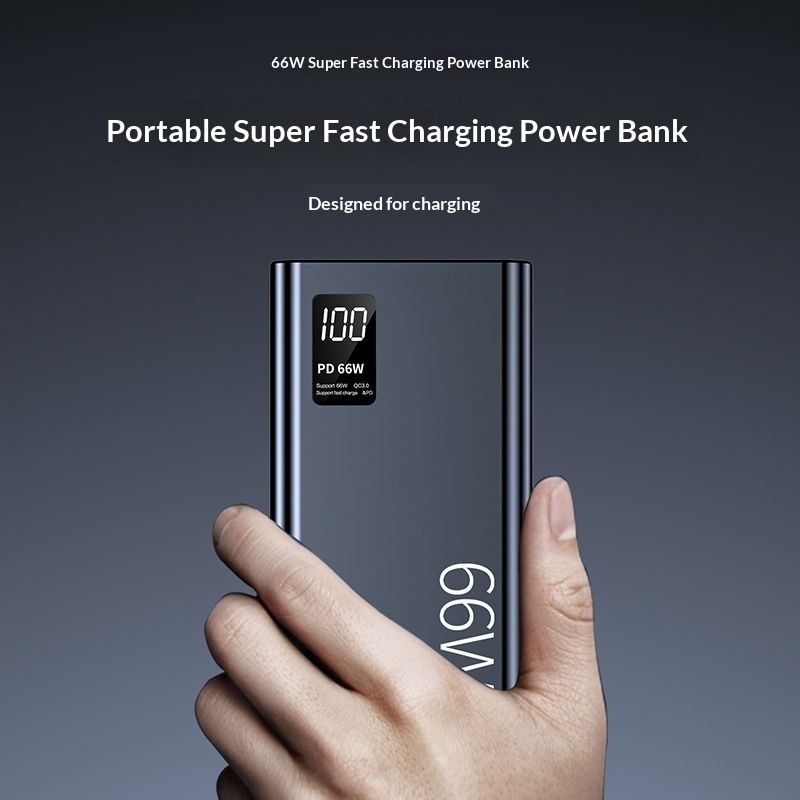 3C Certified Wholesale 66W Fast Charging Large Capacity 50000mAh 20000mAh Power Bank 10000 Custom_voghion.com